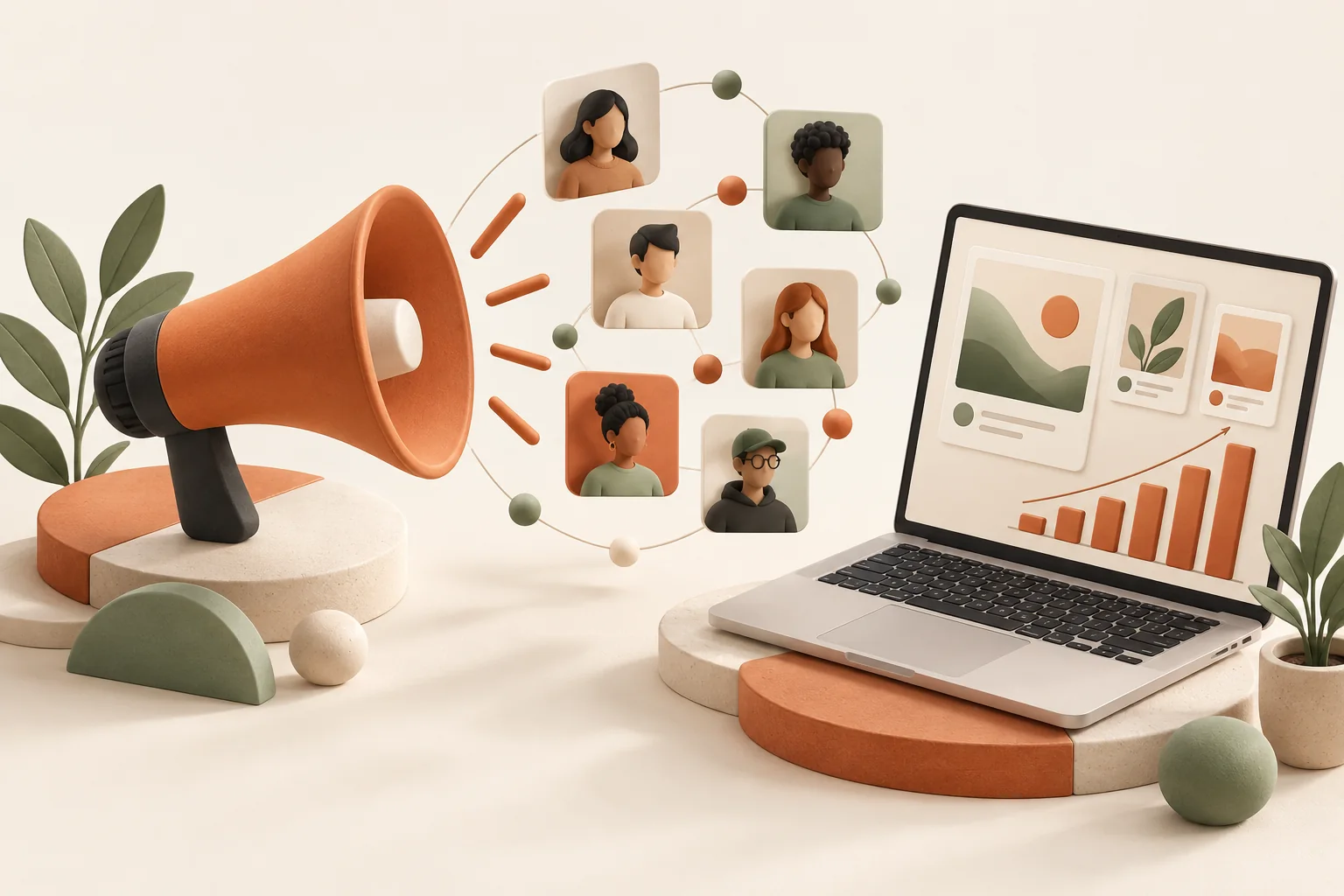 Ad creatives reaching audiences across digital placements